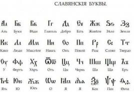 Kiril alfabesinden önce Slav yazısı Slav alfabesi türleri yazı türleri