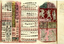 Lokal mytologi om den antika Maya