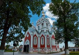 Kazan templom Glebovoban A kazanyi Istenszülő temploma Glebovoban