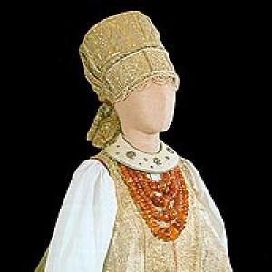 Северный русский народный костюм Русский национальный костюм 19 века
