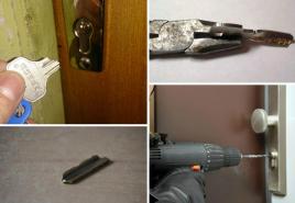 Εάν το κλειδί στην κλειδαριά της πόρτας είναι σπασμένο, τι πρέπει να κάνετε;