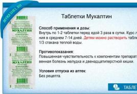 От какого кашля принимать Мукалтин — показания к применению и инструкция